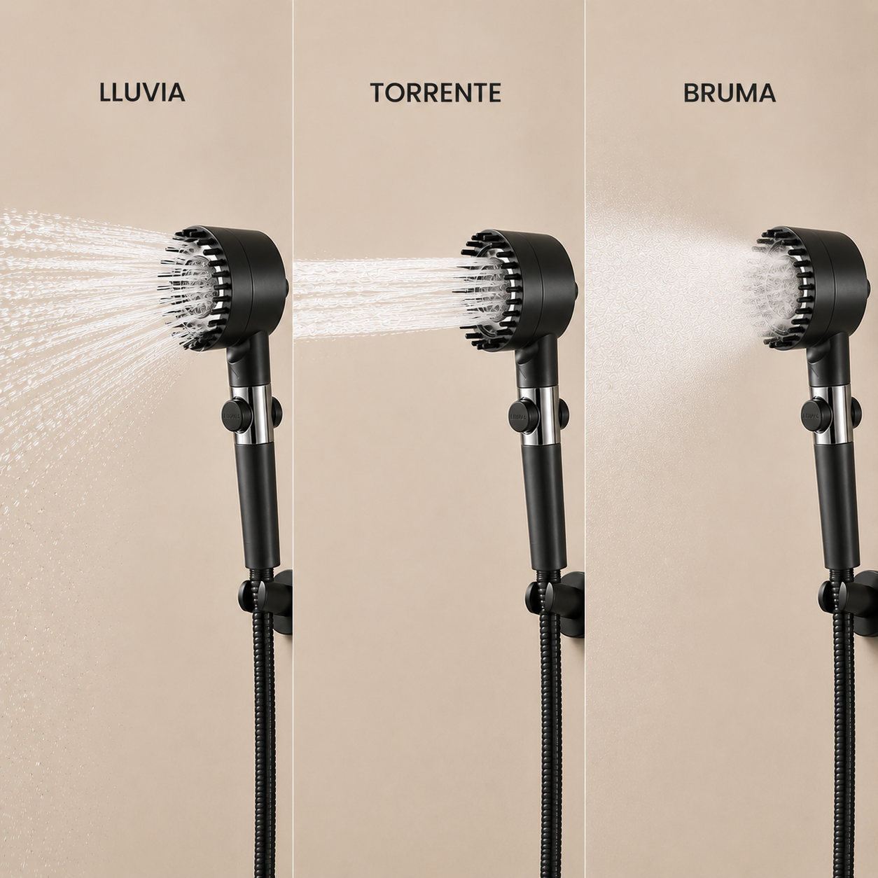 LUVIA | Cabezal ducha con filtro purificador